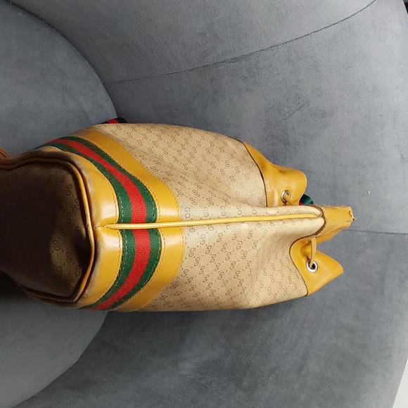 Gucci vintage micro GG drawstring bucket bag - Picture 5 of 15